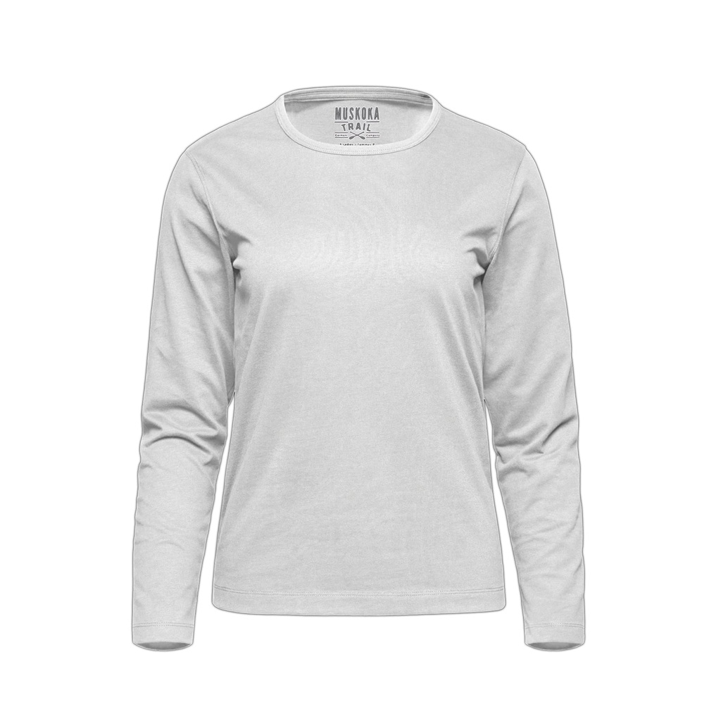 Muskoka Trail Cotton-Poly Long Sleeve Crewneck T-Shirt
