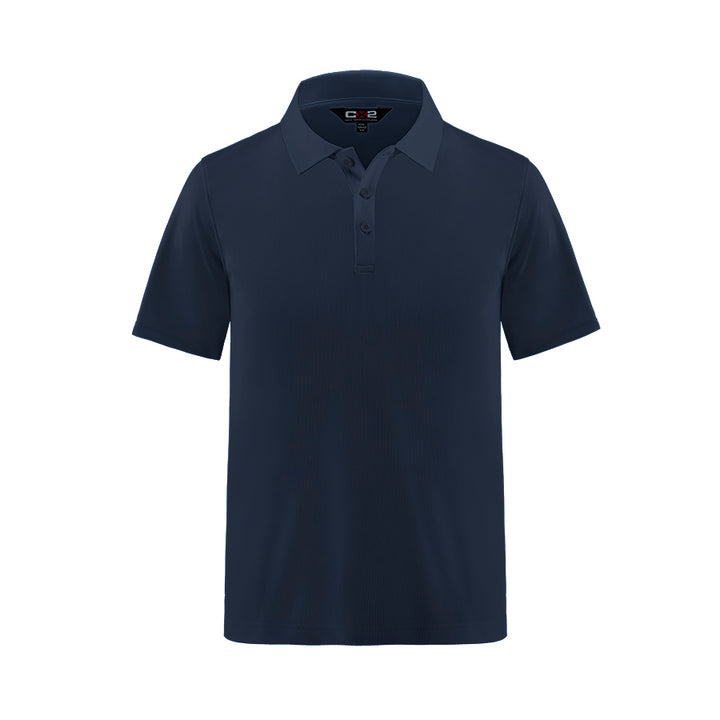 CX2 Men'sCotton-Poly-Spandex Pique Polo