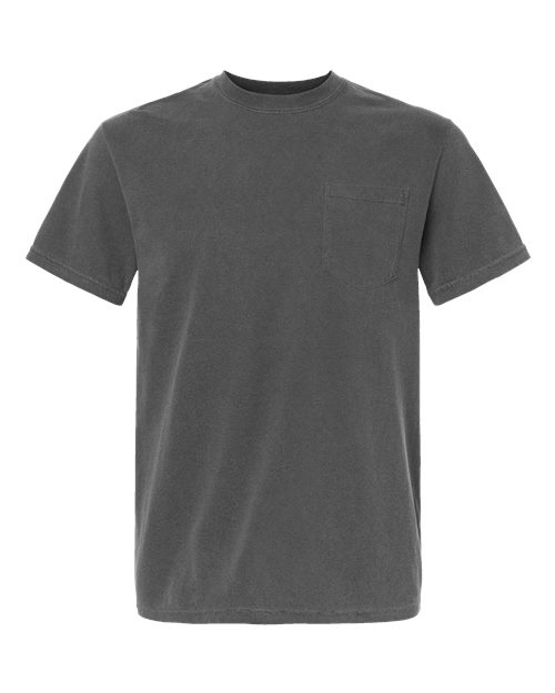 Comfort Colors T-shirt épais à poche teinté en pièce