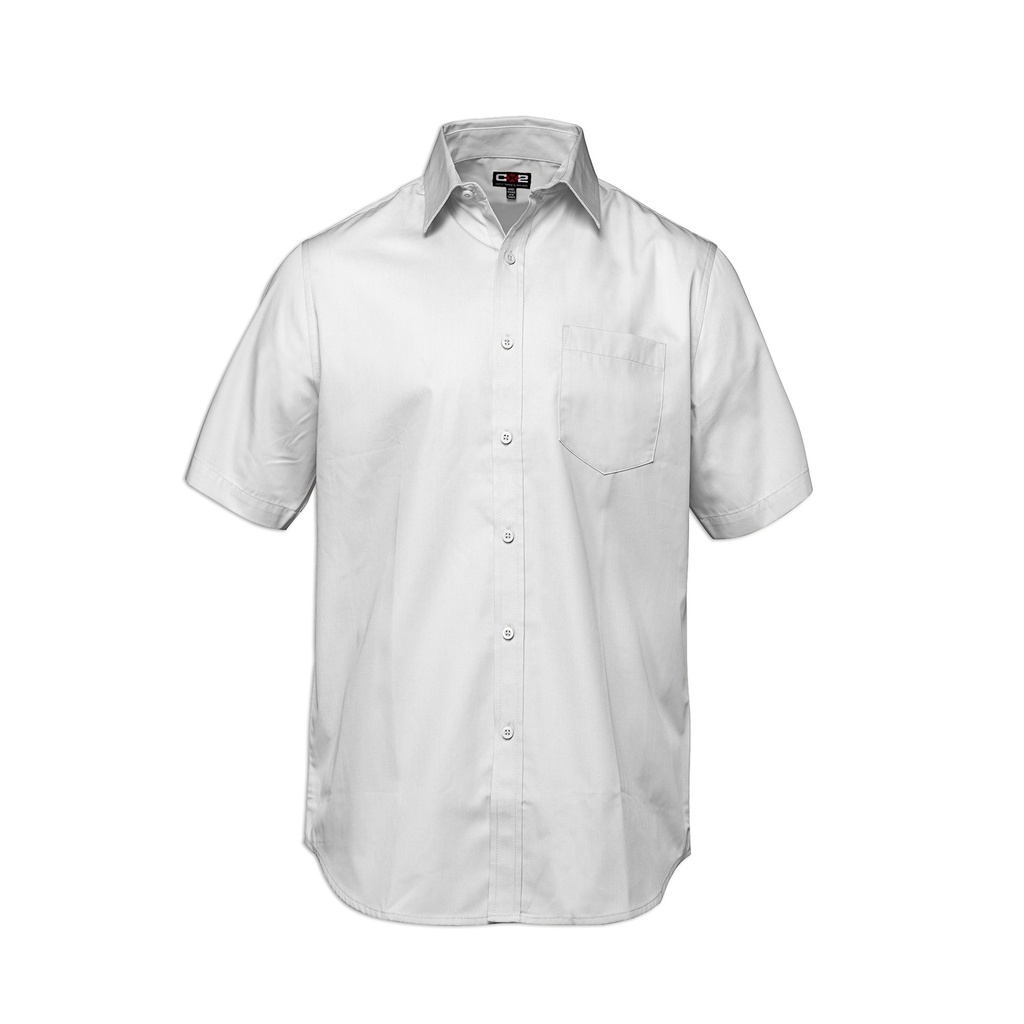 CX2 Poly Cotton Twill Short Sleeve Easy-Care Shirt
