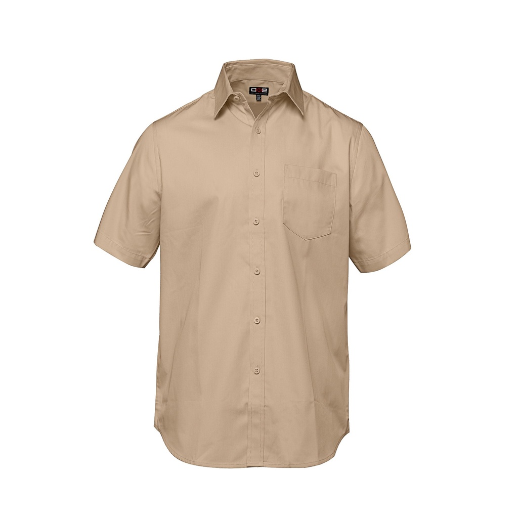 CX2 Poly Cotton Twill Short Sleeve Easy-Care Shirt