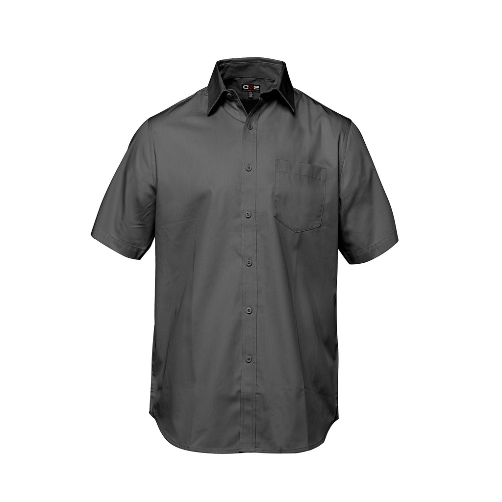 CX2 Poly Cotton Twill Short Sleeve Easy-Care Shirt