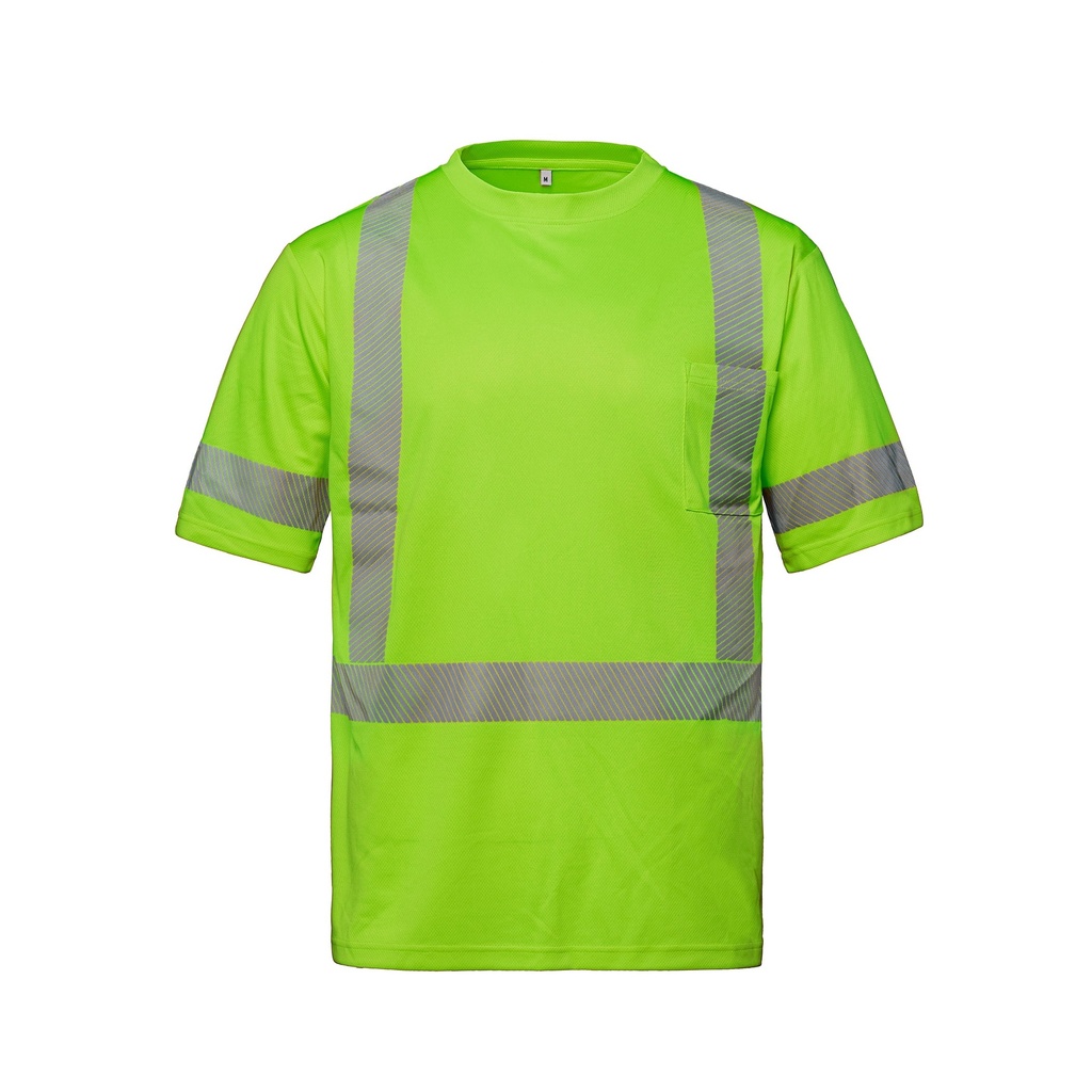 CX2 Hi-VIS T-shirt with Segmented Stripes