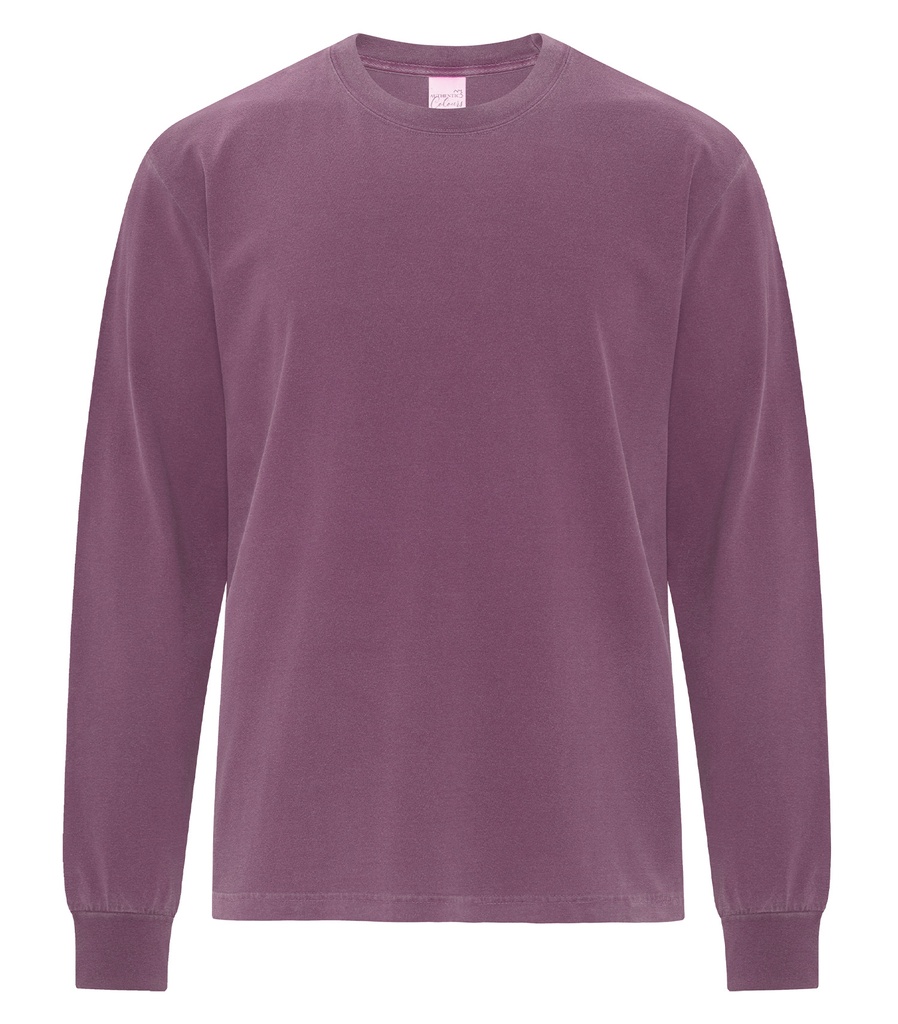 ATC Authentic Coloursᴹᶜ ATC AUTHENTIC COLOURSᴹᶜ T-SHIRT ÉPAIS À MANCHES LONGUES TEINT EN PIÈCE