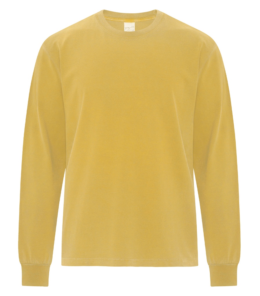 ATC Authentic Coloursᴹᶜ ATC AUTHENTIC COLOURSᴹᶜ T-SHIRT ÉPAIS À MANCHES LONGUES TEINT EN PIÈCE