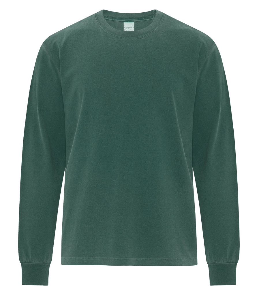 ATC Authentic Coloursᴹᶜ ATC AUTHENTIC COLOURSᴹᶜ T-SHIRT ÉPAIS À MANCHES LONGUES TEINT EN PIÈCE