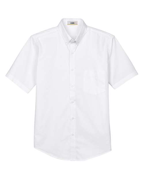 CORE365 Chemise en sergé à manches courtes Optimum