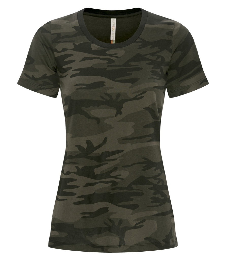 ATCᴹᶜ EuroSpunᴹᴰ ATCᴹᶜ EUROSPUNᴹᴰ T-SHIRT FILÉ POUR FEMMES