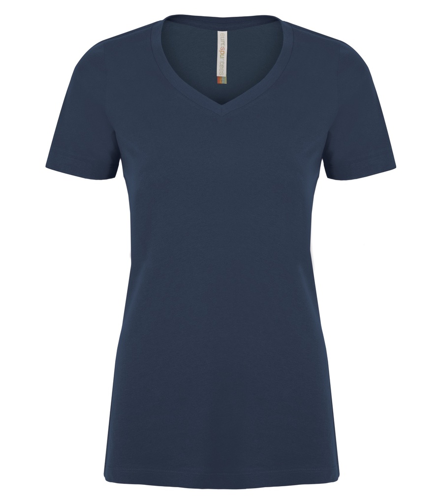 ATC™ EuroSpun® ATC™ EUROSPUN® RING SPUN V-NECK LADIES' TEE