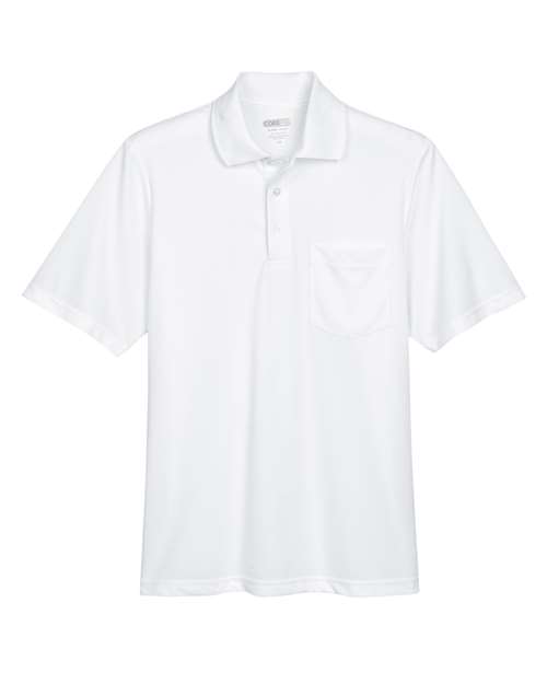 CORE365 Polo piqué avec poche Origin