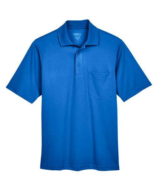 CORE365 Polo piqué avec poche Origin