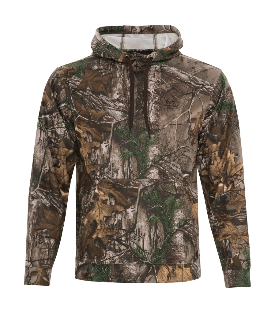 ATCᴹᶜ RealTreeᴹᴰ ATCᴹᶜ REALTREEᴹᴰ CHANDAIL À CAPUCHON EN MOLLETON TECH