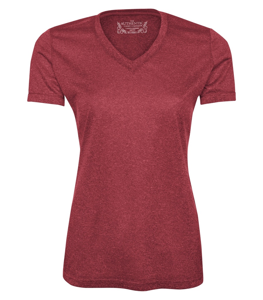 ATCᴹᶜ ATCᴹᶜ T-SHIRT CHINÉ ProFORMANCE  PRO TEAM COL EN V POUR FEMMES