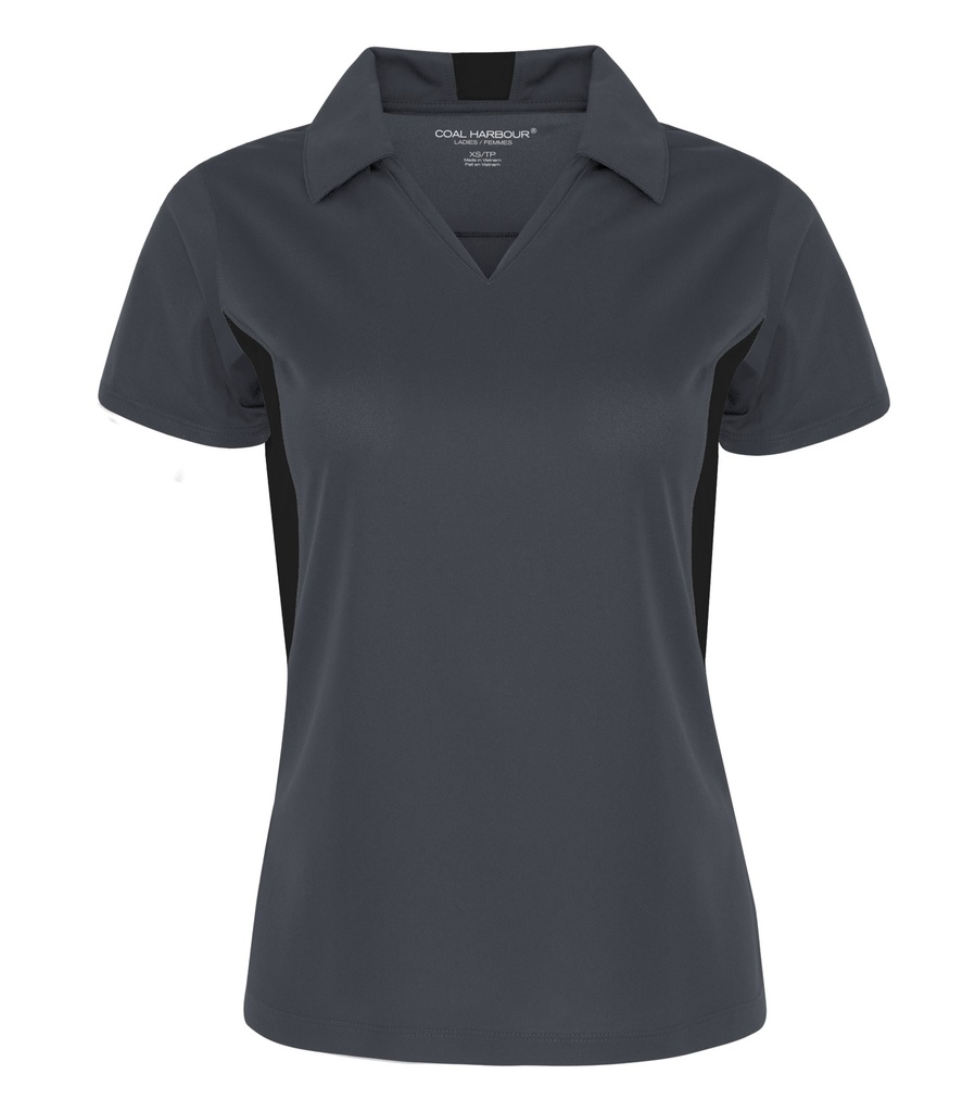 Coal Harbourᴹᴰ COAL HARBOURᴹᴰ POLO BICOLORE RÉSISTANT AUX ACCROCS POUR FEMMES