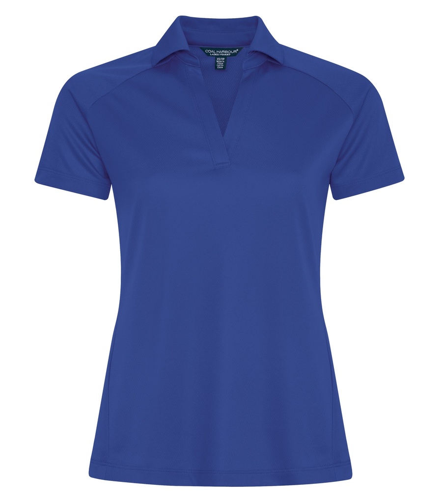 Coal Harbourᴹᴰ COAL HARBOURᴹᴰ POLO À MAILLES RÉSISTANT AUX ACCROCS TECH POUR FEMMES