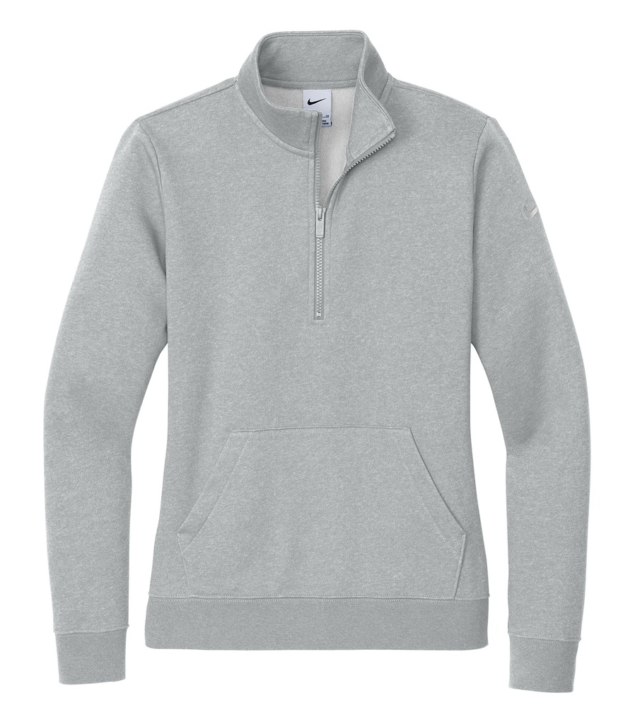 Nike NIKE CHANDAIL À DEMI-GLISSIÈRE MOLLETON CLUB AVEC SWOOSH À LA MANCHE POUR FEMMES