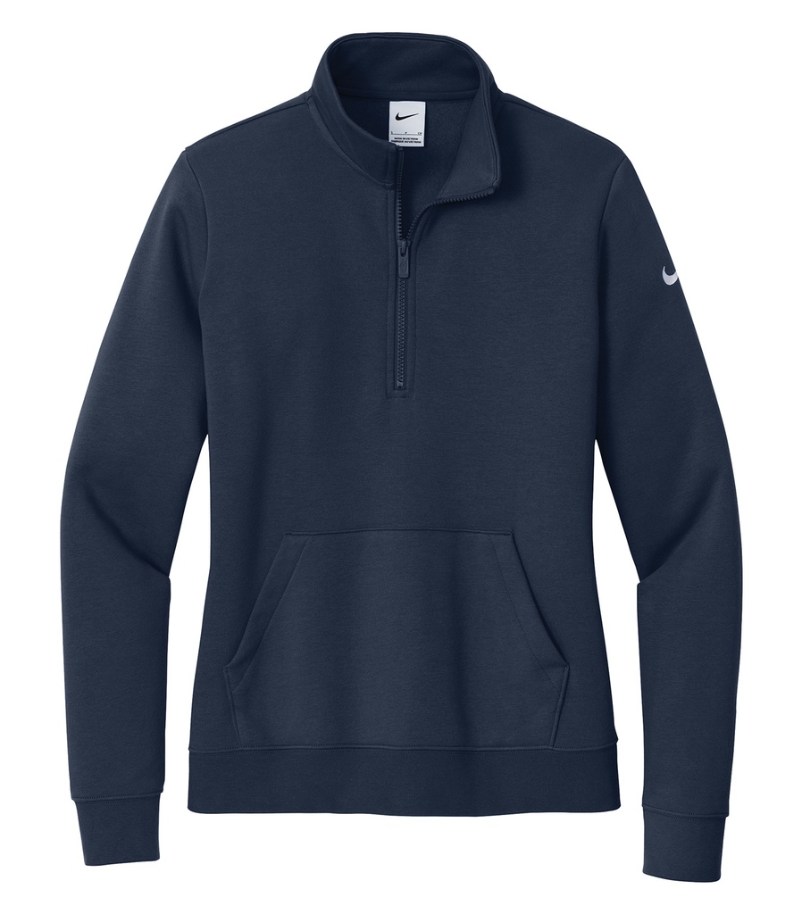 Nike NIKE CLUB FLEECE SLEEVE SWOOSH LADIES' 1/2 ZIP