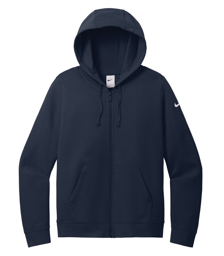 Nike NIKE CLUB FLEECE SLEEVE SWOOSH LADIES' FULL ZIP HOODIE