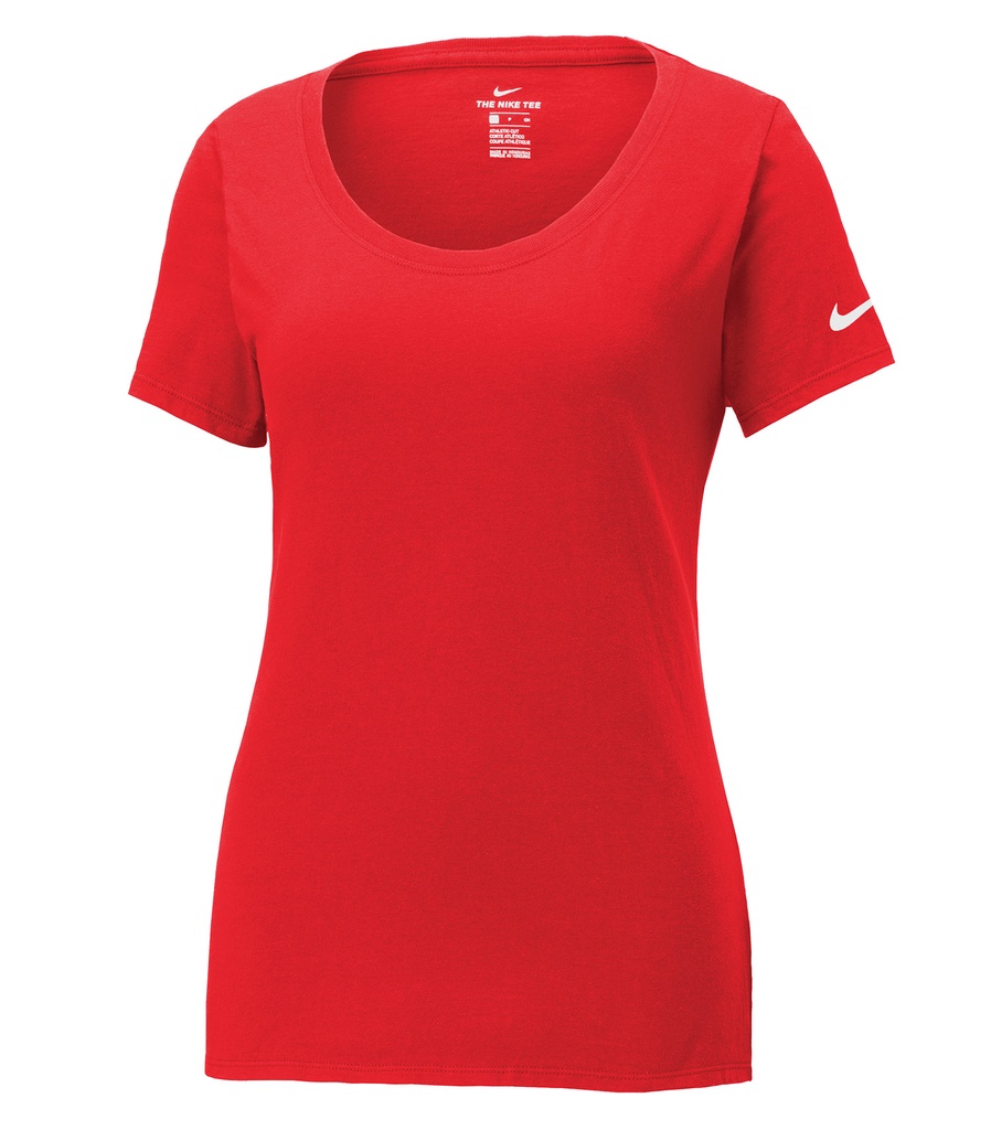 Nike NIKE Dri-FIT COTTON/POLY SCOOP NECK LADIES' TEE