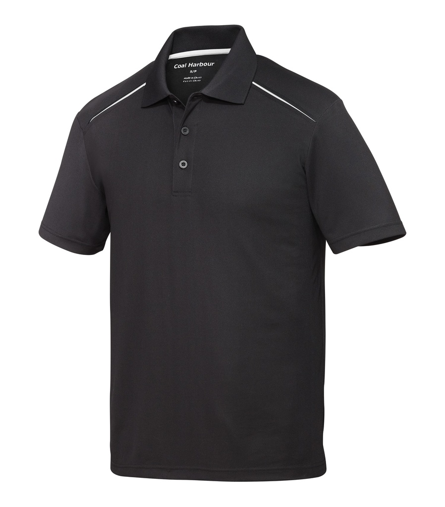 Coal Harbourᴹᴰ COAL HARBOURᴹᴰ POLO RÉSISTANT AUX ACCROCS AVEC INSERTIONS DE COULEURS CONTRASTANTES