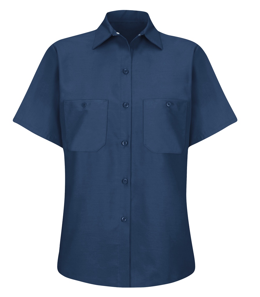 Red Kapᴹᴰ RED KAPᴹᴰ CHEMISE DE TRAVAIL INDUSTRIELLE À MANCHES COURTES POUR FEMMES