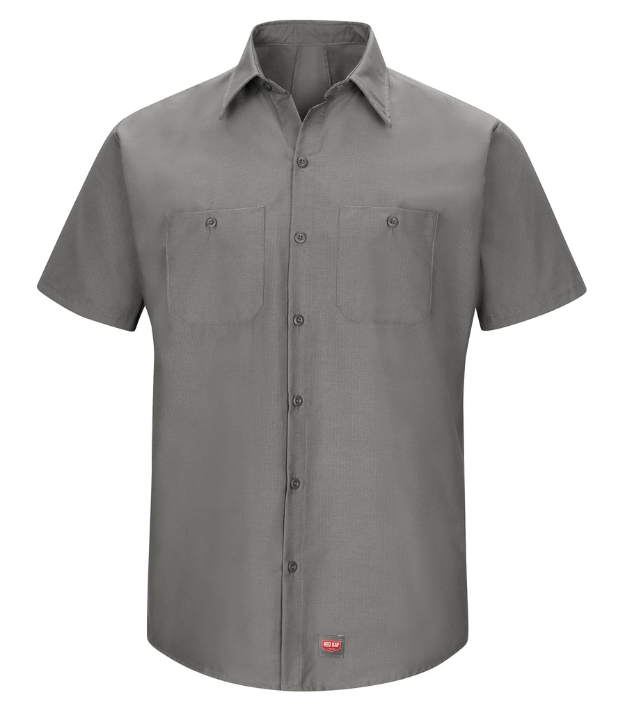 Red Kapᴹᴰ RED KAPᴹᴰ CHEMISE DE TRAVAIL À MANCHES COURTES AVEC MIMIXᴹᶜ