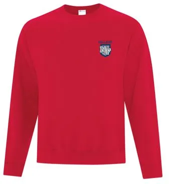 ATCᴹᶜ Everyday Collectionᴹᴰ ATCᴹᶜ CHANDAIL EN MOLLETON COL ROND EVERYDAY (Rouge-S)