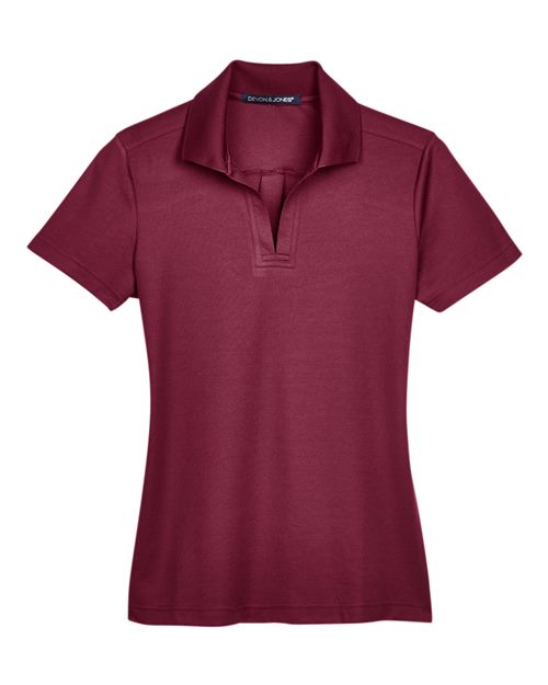 Devon & Jones Women's CrownLux Performance® Plaited Polo