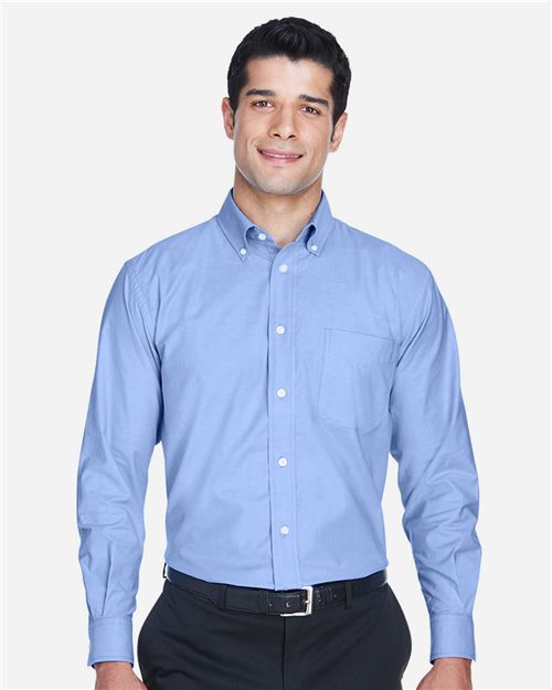 [UM600] Harriton Chemise oxford à manches longues