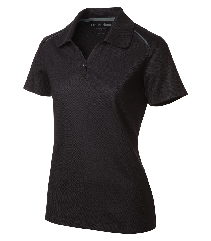 Coal Harbourᴹᴰ COAL HARBOURᴹᴰ POLO RÉSISTANT AUX ACCROCS AVEC INSERTIONS DE COULEURS CONTRASTANTES POUR FEMMES