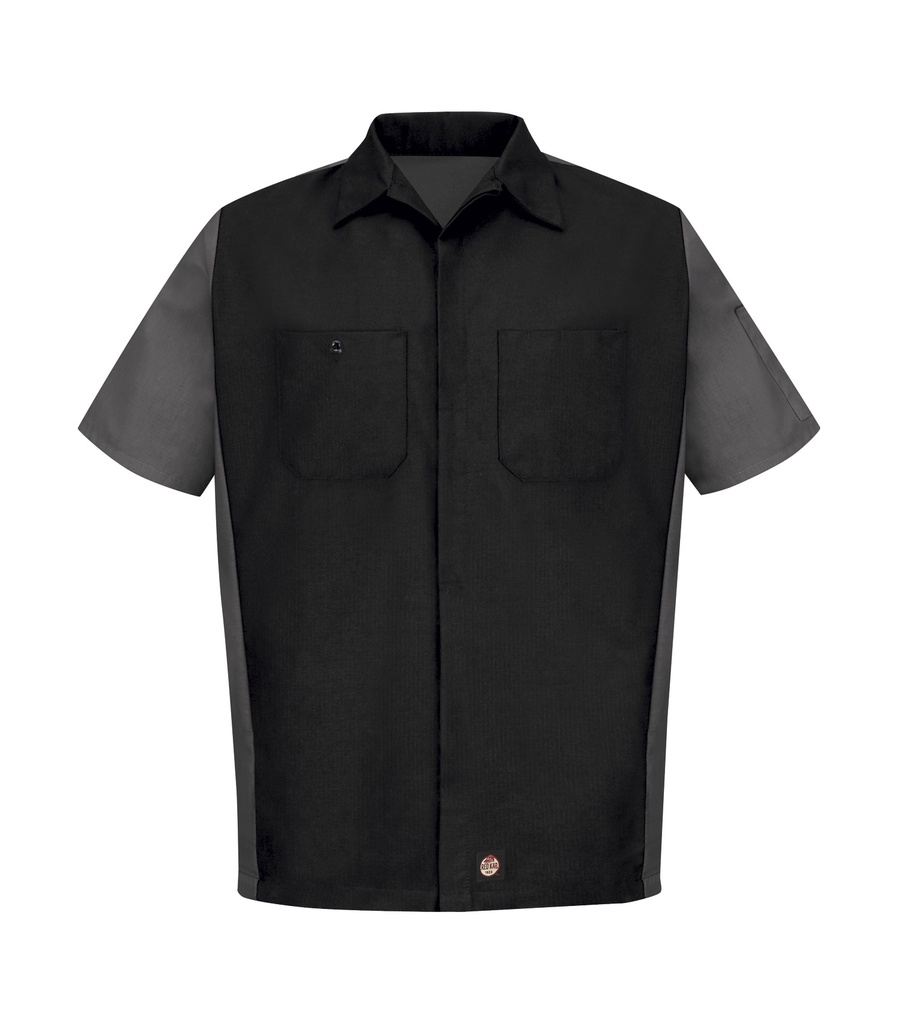 Red Kapᴹᴰ RED KAPᴹᴰ CHEMISE TISSÉE À MANCHES COURTES CREW