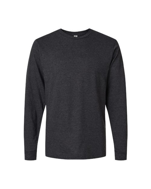 [U4501] M&O Fine Jersey Long Sleeve T-Shirt