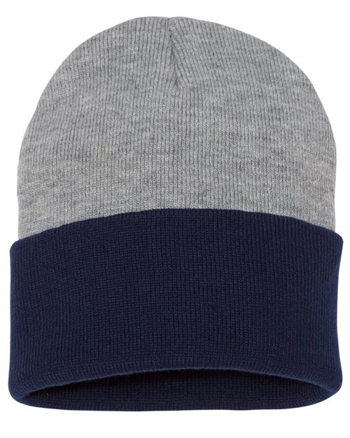 [USP12T] Sportsman Tuque à revers 12" deux tons