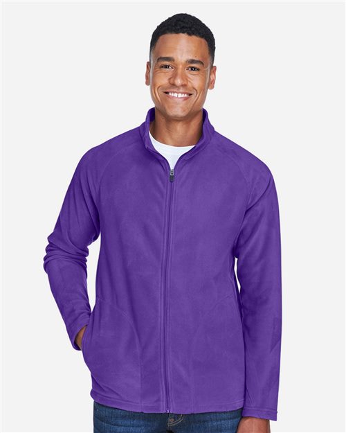 [UTT90] Team 365 Veste à glissière complète en micropolaire Campus