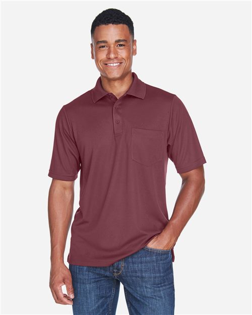 [U88181P] CORE365 Men's Origin Performance Piqué Polo with Pocket