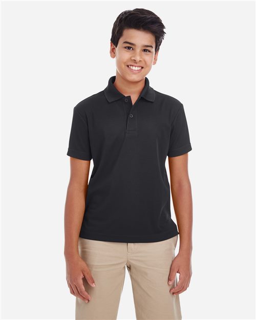 [U88181Y] CORE365 Polo piqué Performance Origin pour jeunes