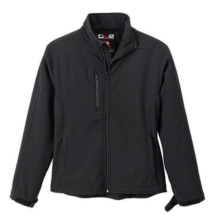 [UL07201] CX2 HiVis Ladies Full Zip Softshell
