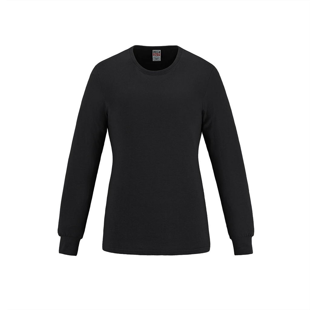 [US05616] CSW 24/7 Ladies Long Sleeve Crew Neck Tee