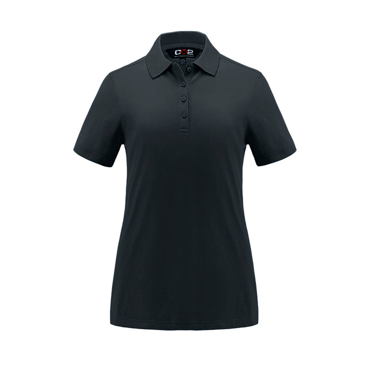 [US05786] CX2 LadiesCotton-Poly-Spandex Pique Polo