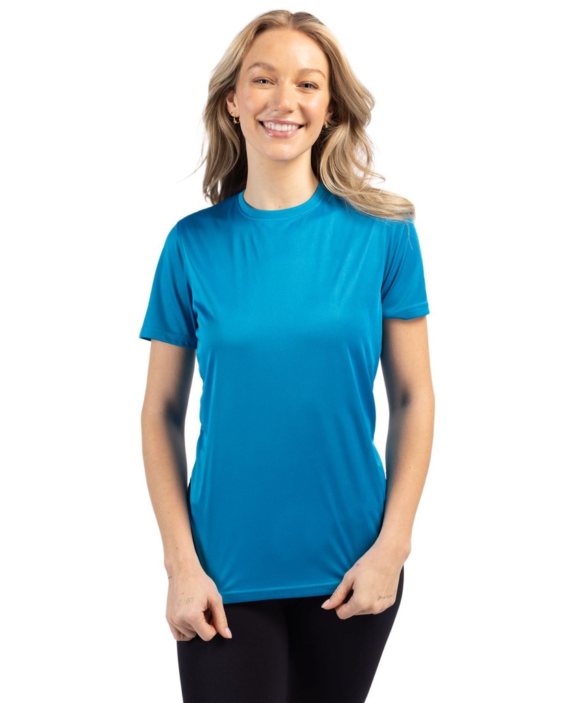 [ULQK00064] Clique Clique Spin Eco Performance Jersey Short Sleeve Womens Tee