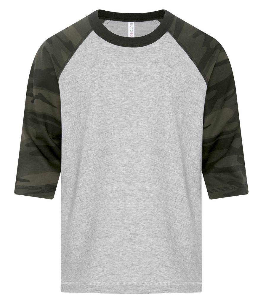 [UATC0822Y] ATC™ EuroSpun® ATC™ EUROSPUN® RING SPUN BASEBALL YOUTH TEE