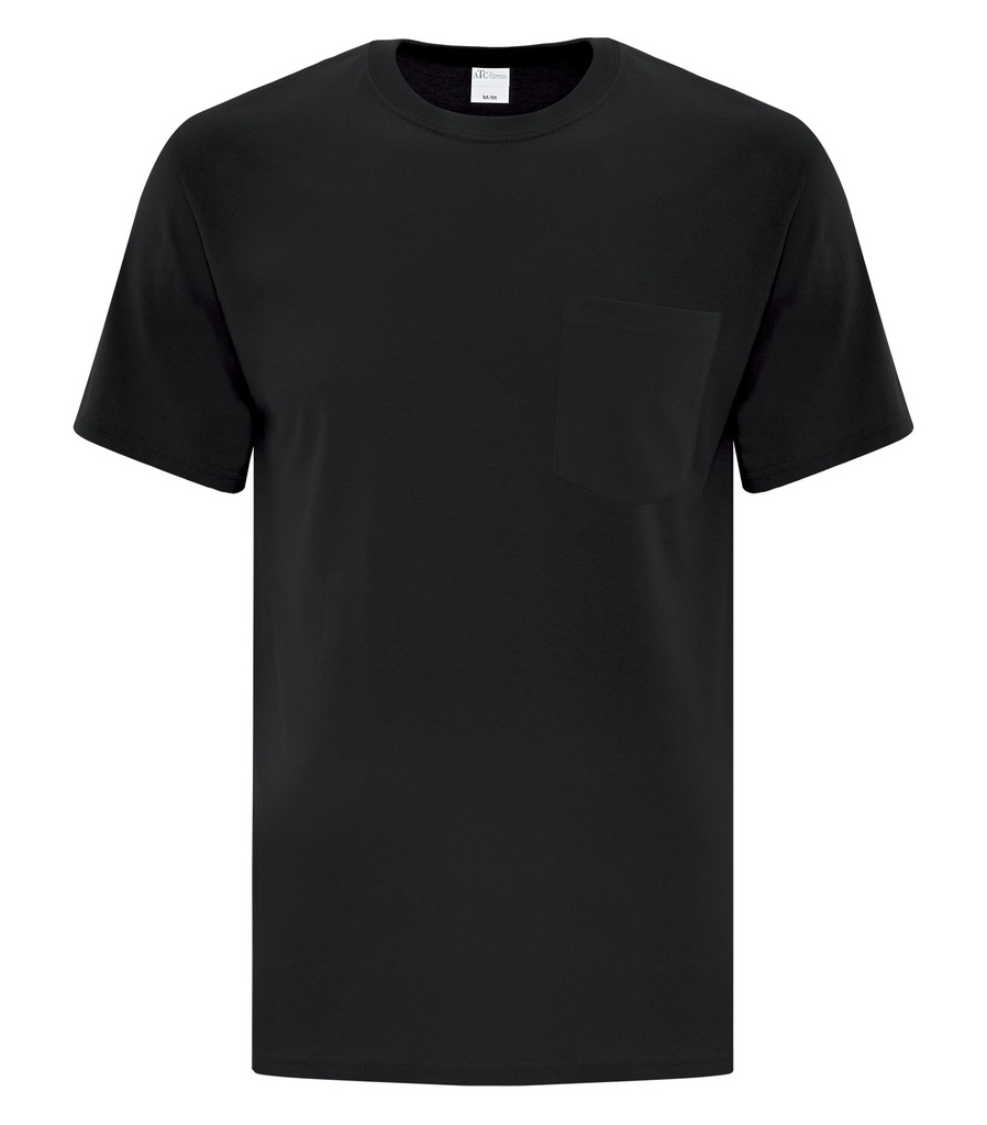[UATC1000P] ATCᴹᶜ Everyday Collectionᴹᴰ ATCᴹᶜ T-SHIRT À POCHE EVERYDAY COTTON
