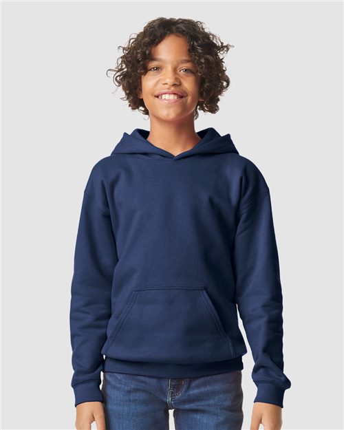 [USF500B] Gildan Youth Softstyle® Midweight Hooded Sweatshirt